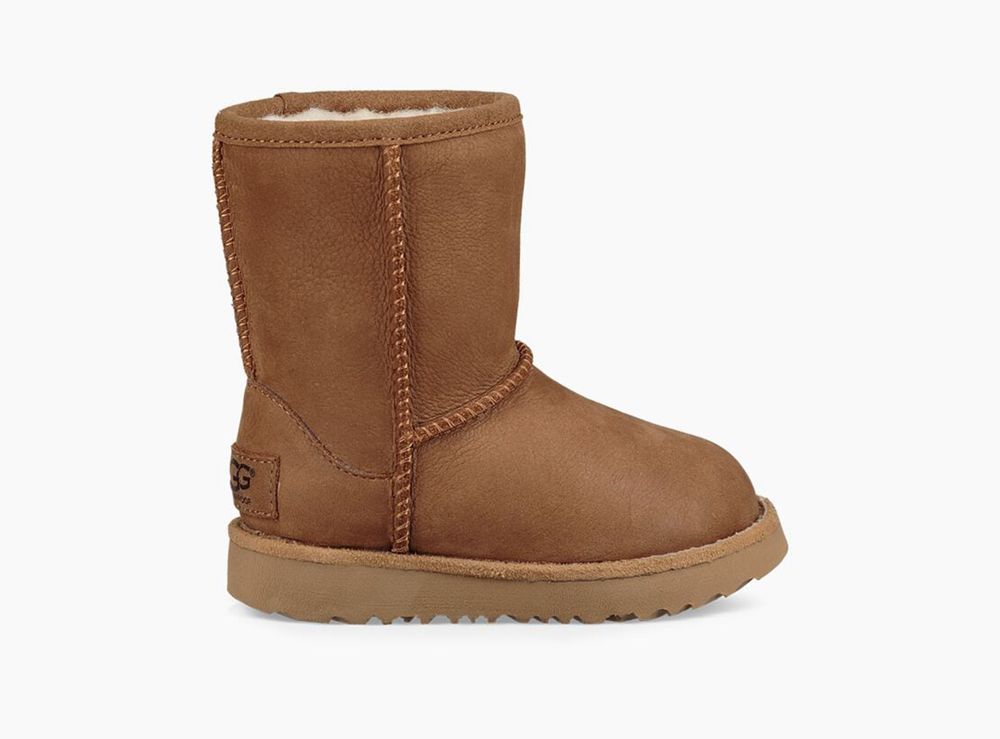 Ugg Short Boot Toddlers - Ugg Classic Ii Wp Brown - 813ASYKWL